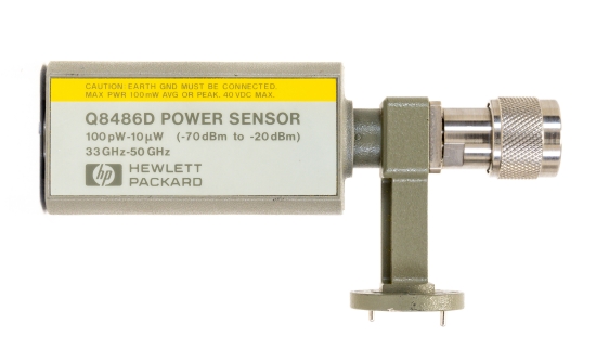 HP Agilent Keysight Q8486D Waveguide Power Sensor 33 50 GHz